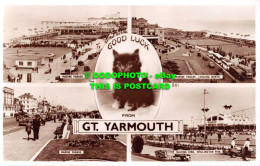 R511306 Good Luck From Gt. Yarmouth. Cat. RP. Bamforth. Multi View - Wereld