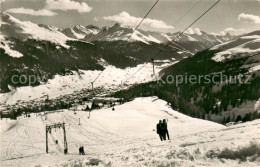 13733064 Strela Skilift Mit Blick Auf Schatzalp Und Davos Strela - Andere & Zonder Classificatie