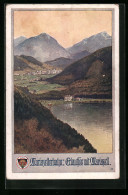 AK Deutscher Schulverein Nr. 719: Mariazell, Ortsansicht Mit Erlaussee  - War 1914-18