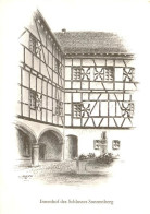 13732012 Stettfurt Innenhof Des Schlosses Sonnenberg Zeichnung Stettfurt - Autres & Non Classés