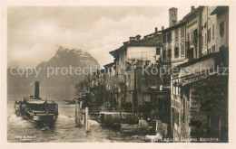 13731542 Gandria Lago Di Lugano Panorama Mit Dampfer Gandria Lago Di Lugano - Sonstige & Ohne Zuordnung