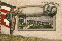 13731298 Luzern  LU Panorama Kaiser Wilhelm II In Der Schweiz  - Other & Unclassified