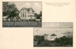 13729793 Wartensee Rorschach SG Wirtschaft Zum Wartensee Schloss Wartensee Am Bo - Sonstige & Ohne Zuordnung