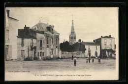 CPA Chantonnay, Place Des Champs-Elisées  - Chantonnay