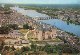 49 SAUMUR LE CHÂTEAU LA LOIRE ET LE PONT CESSART - Saumur