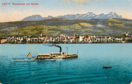 13729218 Rorschach Bodensee SG Panorama Mit Faehre Und Saentis  - Other & Unclassified