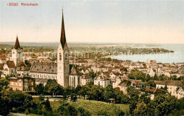 13729214 Rorschach Bodensee SG Panorama Mit Kirche  - Other & Unclassified