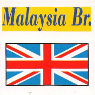 Flag Chromo - Malaysia Br.- 5 X 5 Cm - Other & Unclassified