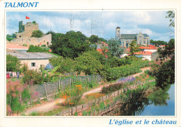 85 TALMONT L EGLISE ET LE CHÂTEAU  - Talmont Saint Hilaire