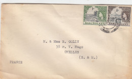 BASUTOLAND ENV LETTRE POUR FRANCE - 1933-1964 Crown Colony