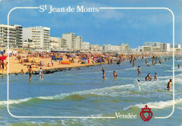 85 SAINT JEAN DE MONTS LA PLAGE ET LE REMBLAI - Saint Jean De Monts