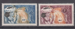 French Polynesia Polinesie 1964 Mi#33-34 Mint Never Hinged - Nuevos