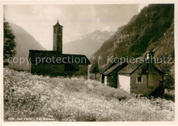 13728438 San Carlo Val Bavona Dorfmotiv Mit Kirche San Carlo Val Bavona - Sonstige & Ohne Zuordnung