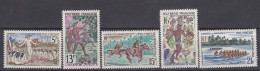 French Polynesia Polinesie 1967 Mi#68-72 Mint Never Hinged - Ungebraucht