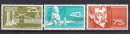 French Polynesia Polinesie 1965 Airmail Poste Aerienne Mi#45-47 Mint Never Hinged (sans Charnieres) - Unused Stamps