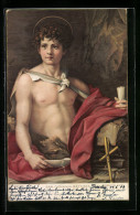 Künstler-AK Stengel & Co. Nr. 29832: San Giovanni Battista, Heiliger  - Other & Unclassified