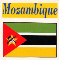 Flag Chromo - Mozambique.- 5 X 5 Cm - Altri & Non Classificati