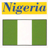 Flag Chromo - Nigeria - 5 X 5 Cm - Other & Unclassified