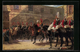 Künstler-AK Raphael Tuck & Sons Nr. 6412: London, Mounting Guard At Whitehall  - Tuck, Raphael