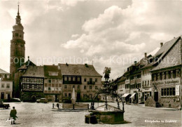 73857811 Koenigshofen Bad Marktplatz Mit Brunnen Koenigshofen Bad - Bad Königshofen