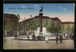 AK Schöneberg, Brunnen Im Stadtpark  - Schoeneberg