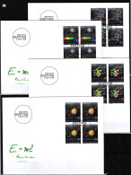 Liechtenstein 1357-1360 Gestempelt 4er Blöcke Als FDC #JI082 - Otros & Sin Clasificación