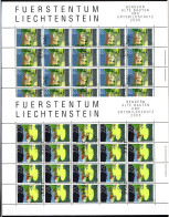 Liechtenstein 1387-1388 Gestempelt Als Kleinbögen, Ersttagssonderstempel #JI069 - Otros & Sin Clasificación