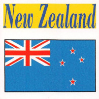 Flag Chromo - New Zealand - 5 X 5 Cm - Other & Unclassified