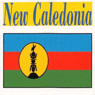 Flag Chromo - New Caledonia - 5 X 5 Cm - Other & Unclassified