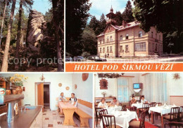 73857587 Prachovske Skaly Hotel Pod Sikmou Vezi Appartement Gaststube Felsformat - Tchéquie