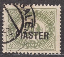 Austria Post Offices Levant 1902 Porto Mi#3 Used - Usati