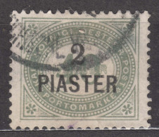 Austria Post Offices Levant 1902 Porto Mi#4 Used - Oblitérés