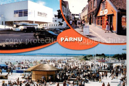 73857526 Paernu Estonia Strand Strasse Promenade  - Estland