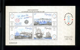 ESPAÑA 1987—ESPAMER ** HB 2916, YT BF36, Mi BL30, Sc 2529. Mini Sheet, Bloc Et Feuillet - Nuovi