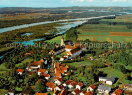 73857293 Reichersberg Inn Oberoesterreich AT Ansicht Mit Augustiner Chorherrenst - Sonstige & Ohne Zuordnung