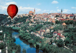 73857287 Znojmo Znaim CZ Totalansicht Von Suedosten Ballon  - Czech Republic