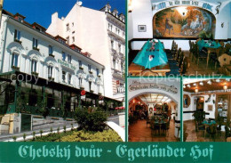 73856680 Karlovy Vary Karlsbad Chebsky Dvur Hotel Restaurant Egerlaender Hof  - Czech Republic