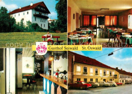 73856677 St Oswald Freistadt Oberoesterreich AT Gasthof Seiwald Gaststube Theke  - Andere & Zonder Classificatie