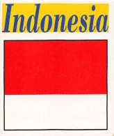 Flag Chromo - Indonesia - 5 X 5 Cm - Andere & Zonder Classificatie