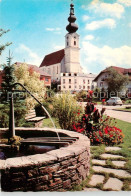 73856477 Waldzell Oberoesterreich AT Brunnen Kirche  - Sonstige & Ohne Zuordnung
