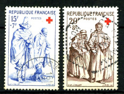 1140/1141 - Croix-Rouge 1957 - Oblitérés - TB - Used Stamps