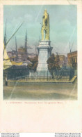 Z208 Cartolina Livorno Citta' Monumento Detto Dei Quattro Mori Inizio 900 - Livorno