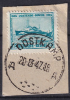 Timbres Oostende Cachet Oostkamp A 1947 - Usados