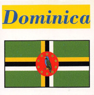 Flag Chromo - Dominica - 5 X 5 Cm - Other & Unclassified