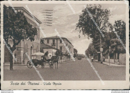 Ba383 Cartolina Forte Dei Marmi Viale Marin Lucca Toscana 1941 Bella!! - Lucca