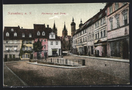 AK Naumburg A. S., Steinweg Mit Dom  - Naumburg (Saale)