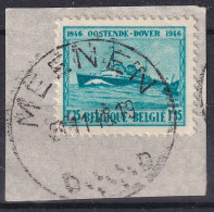 Timbres Oostende Cachet MEENEN D 1946 - Usati