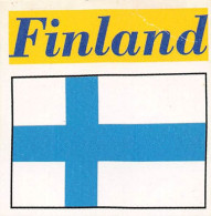 Flag Chromo - Finland - 5 X 5 Cm - Other & Unclassified