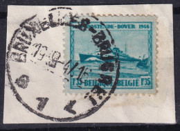 Timbres Oostende Cachet BRUXELLES BRUSSEL - Usati