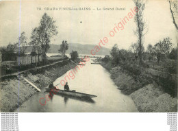 38.  CHARAVINES LES BAINS .  Le Grand Canal . - Charavines